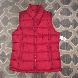 Red Puffer Vest